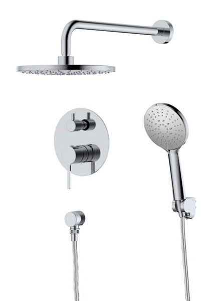 KLS Carla Brush Nickel 690342BN Σετ Εξαρτημάτων Εντοιχισμού