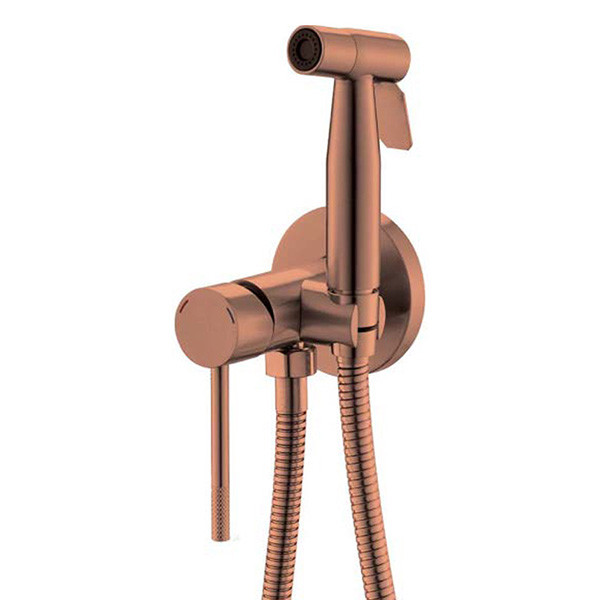 KLS Carla 692631BR Brush Rose Gold Σετ Πλύσης Μπιντέ