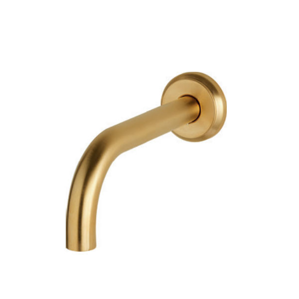 Armando Vicario Lumiere 700305-201 Gold Brushed Επίτοιχο Στόμιο Μπανιέρας