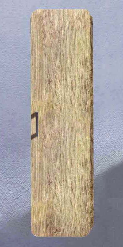 Gloria Medium-Side Beige 802812 Στήλη Επίπλου Μπάνιου
