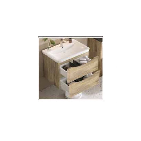 Gloria Modern 60 Beige 806048 Βάση Επίπλου Μπάνιου Με Νιπτήρα