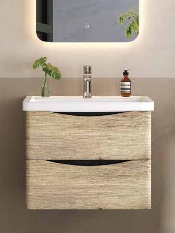 Gloria Modern 60 Beige 806048 Βάση Επίπλου Μπάνιου Με Νιπτήρα