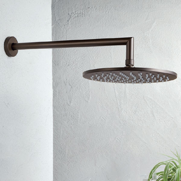 Armando Vicario Slim 800597-541 + 800086-541 Tuscany Brass Κεφαλή & Μπράτσο Ντους