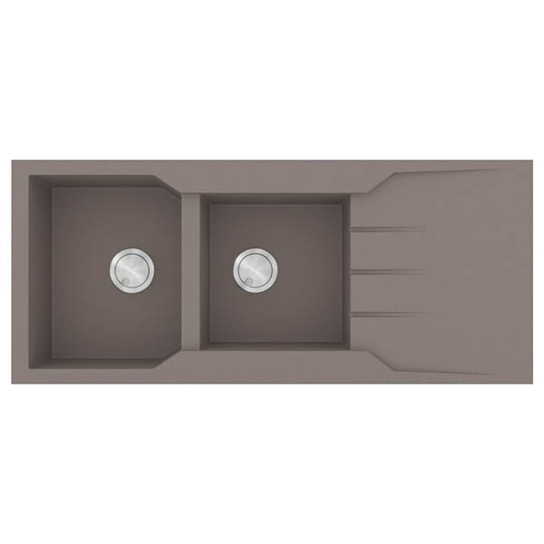 Sanitec Ultra 802 Sienna Νεροχύτης Γρανίτης Ένθετος