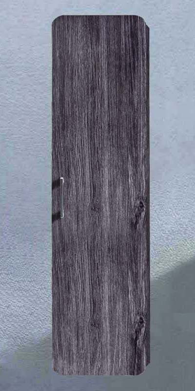 Gloria Medium-Side Grey 872812 Στήλη Επίπλου Μπάνιου