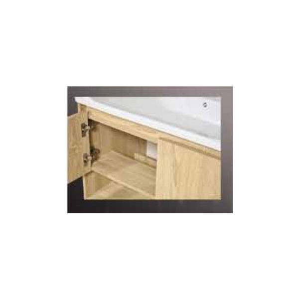 Gloria Laura 80 Natural Wood 888047 Βάση Επίπλου Μπάνιου Με Νιπτήρα