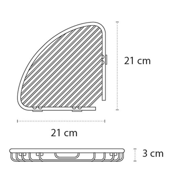 Karag Reti Nero Opaco 963755 Σπογγοθήκη Μπάνιου