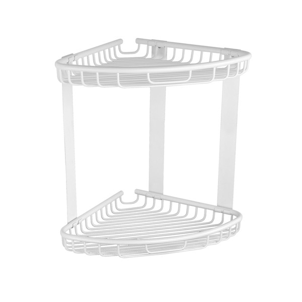 Karag Reti Bianco Opaco 96377766 Σπογγοθήκη - Ραφιέρα Μπάνιου