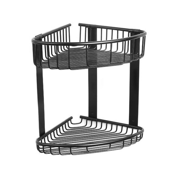 Karag Reti Nero Opaco 963955 Σπογγοθήκη - Ραφιέρα Μπάνιου