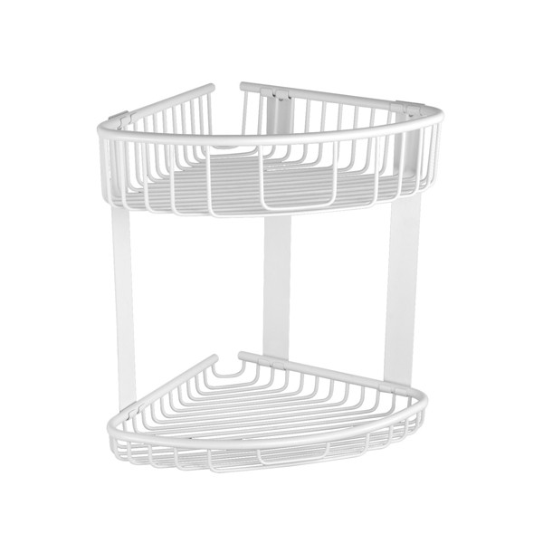 Karag Reti Bianco Opaco 963966 Σπογγοθήκη - Ραφιέρα Μπάνιου