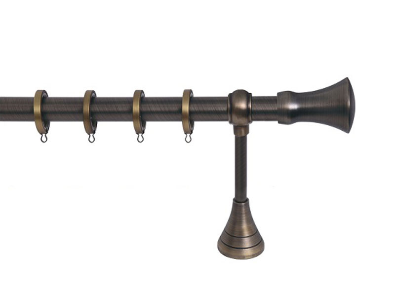 Import Σειρά Α Νο 3 Κουρτινόξυλο Ø25 Οξειδέ