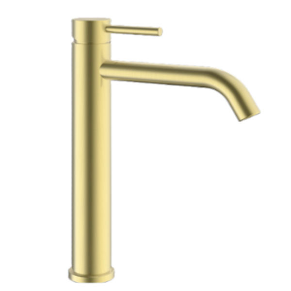 Eveberg Abacus JR Gold Matt Μπαταρία Νιπτήρος Ψηλή