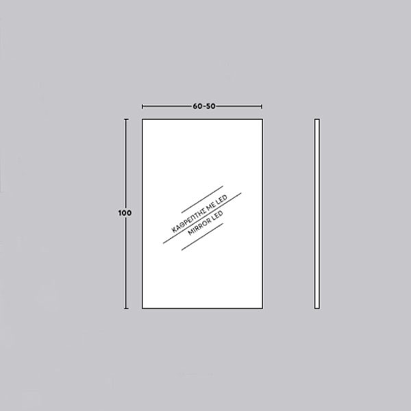 Savvo Irene Led 60100 Καθρέπτης Μπάνιου Με LED