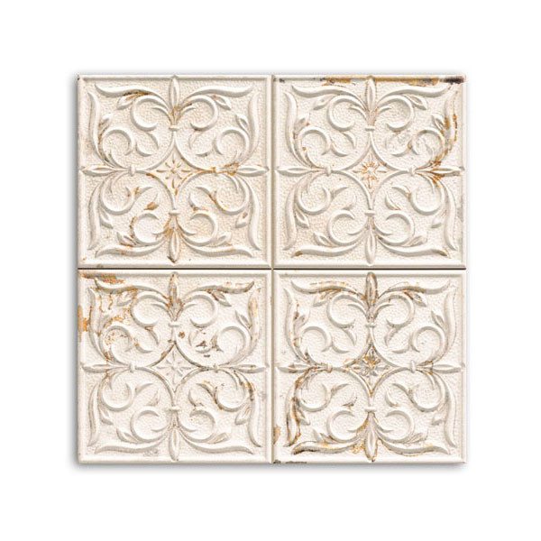 Karag Antigua Lis White Πλακάκι Κουζίνας