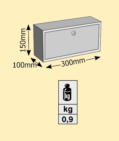 Viometal Model 602 Κουτί Ασανσέρ Λευκό