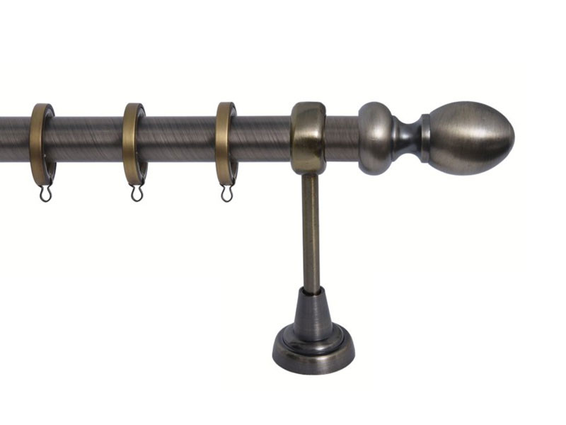 Import Σειρά Β Νο 6 Κουρτινόξυλο Ø25 Οξειδέ