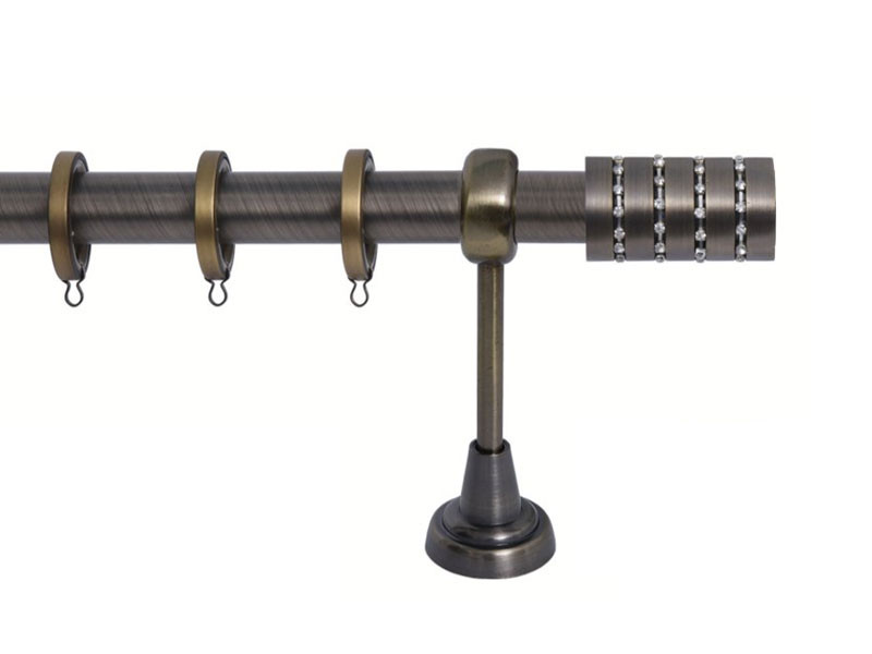 Import Σειρά Β Νο 7 Κουρτινόξυλο Ø25 Οξειδέ