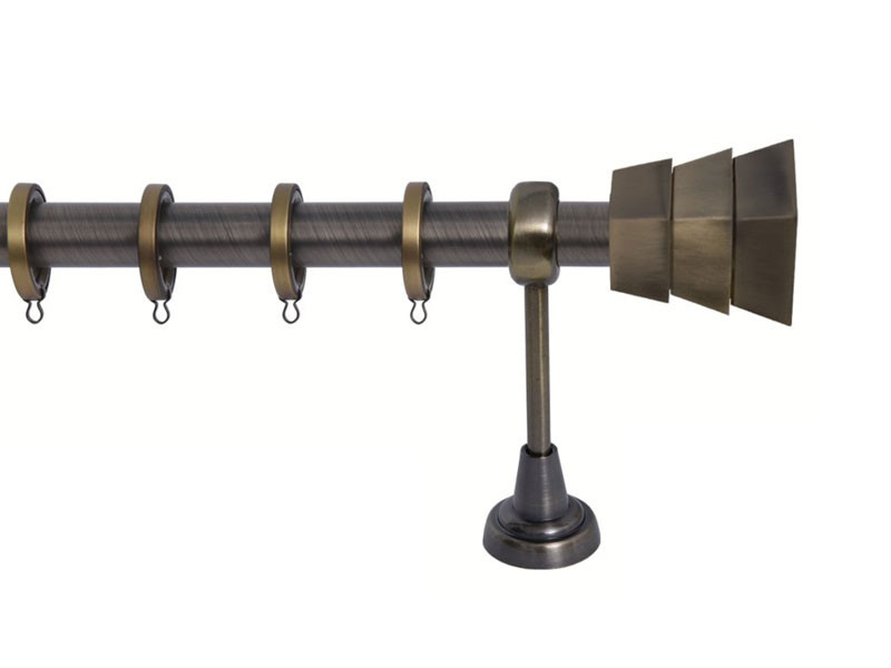 Import Σειρά Β Νο 8 Κουρτινόξυλο Ø25 Οξειδέ