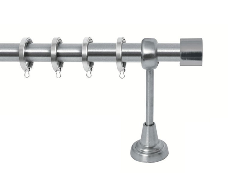 Import Σειρά Β - Τάπα Κουρτινόξυλο Ø25 Νίκελ Ματ