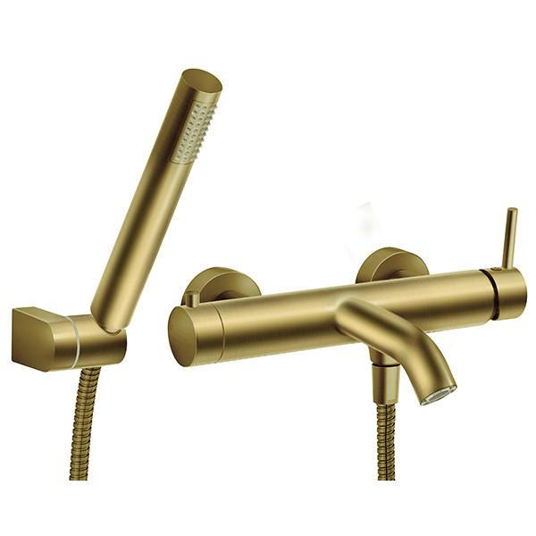 Ferro Ciriculus BCK11BG Brushed Gold Μπαταρία Λουτρού