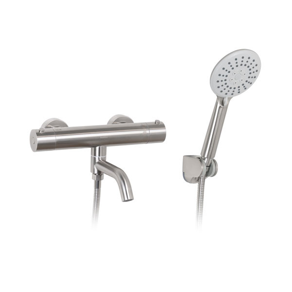 Buades Vetta Nox BD.4932013.IX Inox Μπαταρία Λουτρού