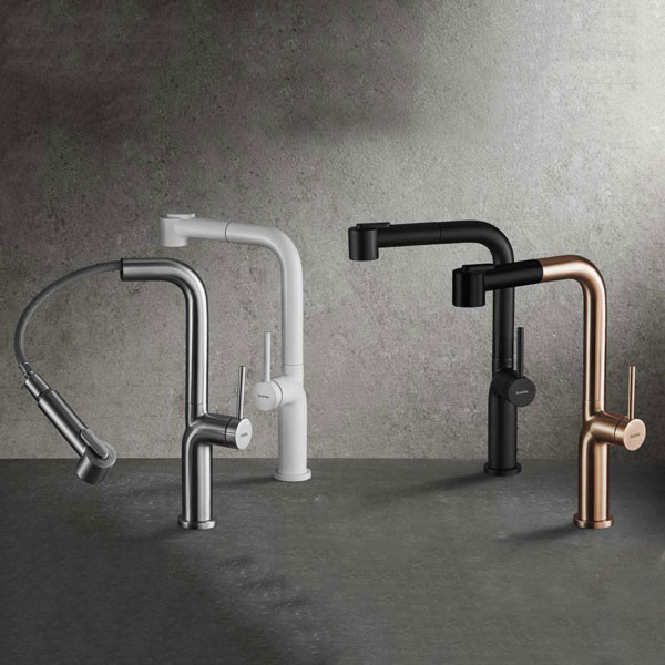 Buades Kota BD.5195441.BS Black Space Μπαταρία Κουζίνας Αποσπώμενη