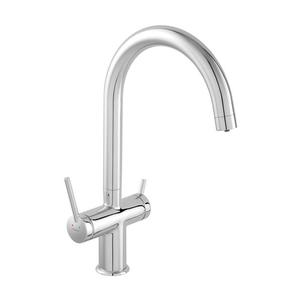 Ferro Filtrata BFT41 Chrome Μπαταρία Κουζίνας Πάγκου