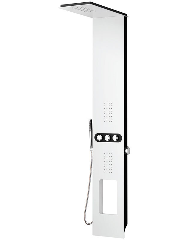 Karag Bianco Nero Touch A7118 Στήλη Ντους Υδρομασάζ