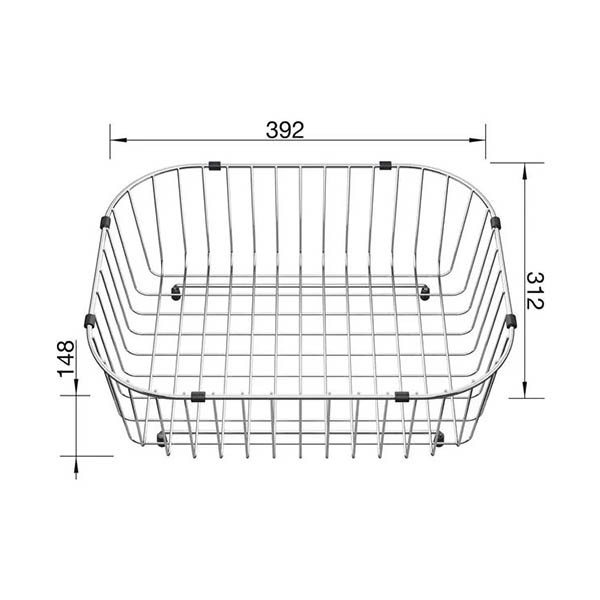 Blanco 220573 Καλάθι Inox