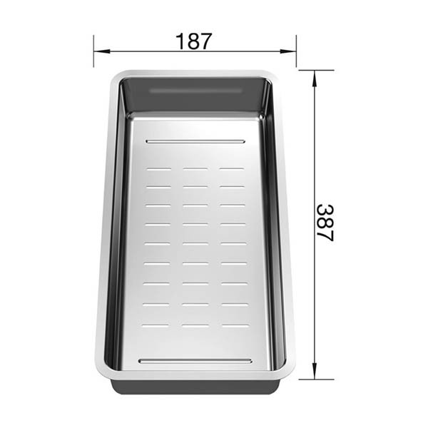 Blanco 231396 Μπολ Σουρωτήρι Inox