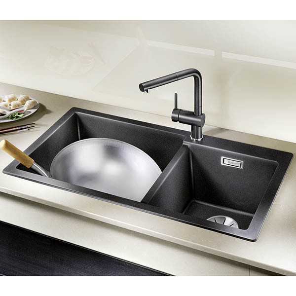 Blanco Pleon 9-L Νεροχύτης Γρανίτης Ένθετος