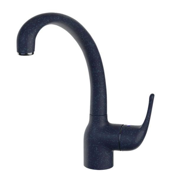 Sanitec Jolla Classic 18 Granite Blue Μπαταρία Κουζίνας Πάγκου