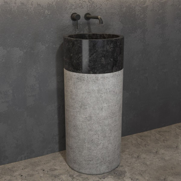 Karag Bora PRDG Nero Νιπτήρας Πέτρινος