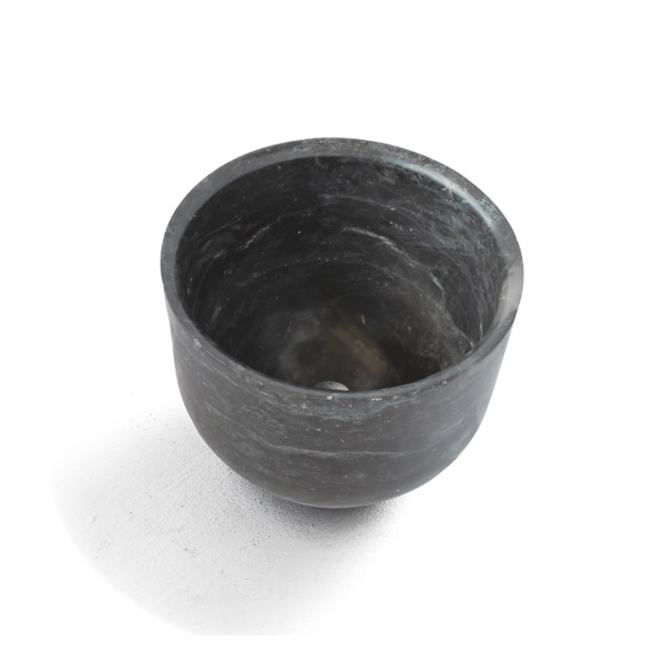 Fossil Bucket Marble MR 42-410 Grey Νιπτήρας Πέτρινος