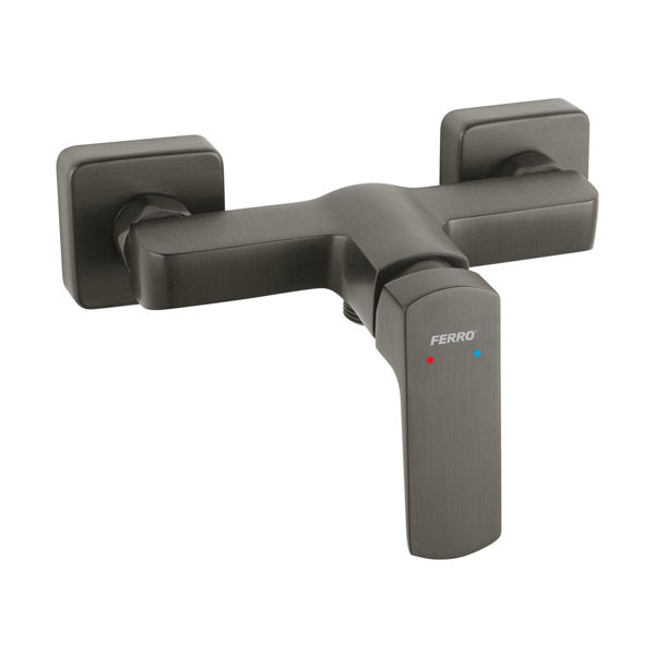 Ferro Vitto Verdeline BVI7VLGM Gun Metal Μπαταρία Ντουζιέρας