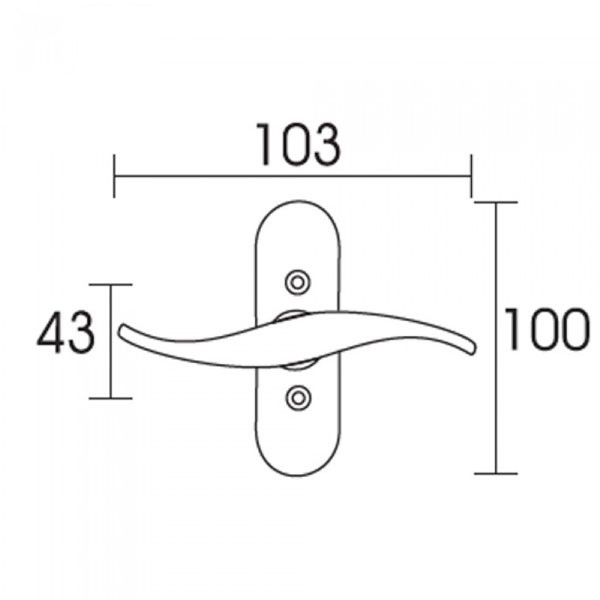 Conset C435 Γρυλόχερο Παραθύρου Ματ Αντικέ