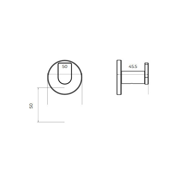 Imex Practic CAP003-01/AC Acero S316 Άγκιστρο Μονό