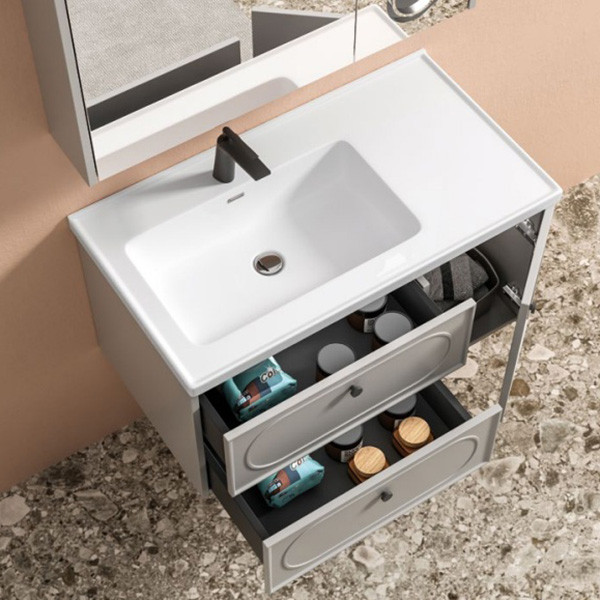 Martin Circe 100 Light Grey Βάση Επίπλου Μπάνιου Με Νιπτήρα