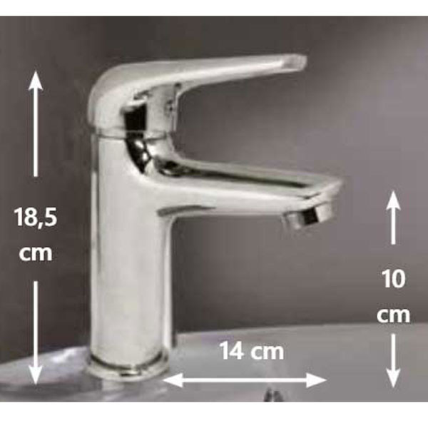 Gloria Dama 510101 Μπαταρία Νιπτήρος Χαμηλή