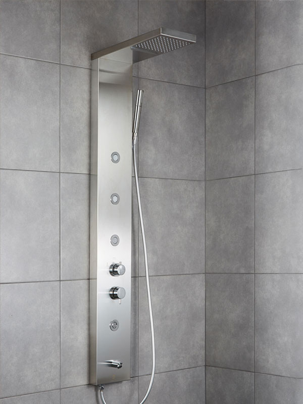 Dolce Vita Elite-110 Inox Στήλη Ντους Υδρομασάζ