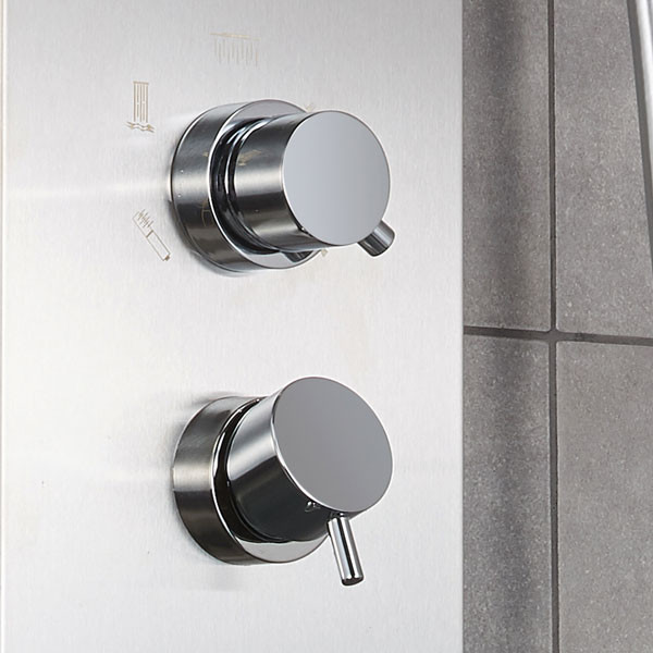 Dolce Vita Elite-110 Inox Στήλη Ντους Υδρομασάζ