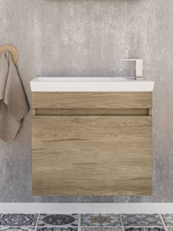 Drop Luxus 60 PL Wood Βάση Επίπλου Μπάνιου Με Νιπτήρα