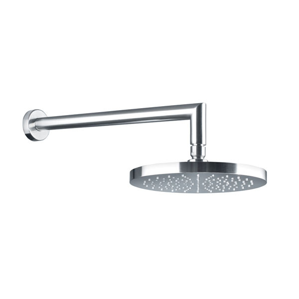 Almar Ε044044-110 + R50809-110 Inox Finish Κεφαλή & Μπράτσο Ντους