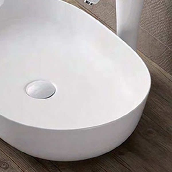 Corgres Edit White 3602 Νιπτήρας Eπικαθήμενος