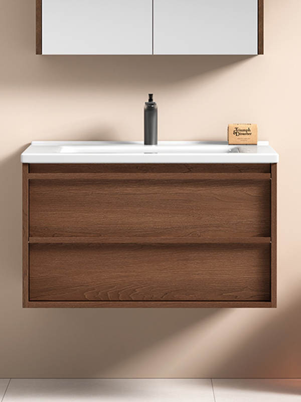 Martin Electra 80 Wooden Brown Βάση Επίπλου Μπάνιου Με Νιπτήρα