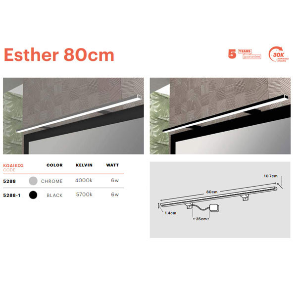 Savvopoulos Likno III 80 Έπιπλο Μπάνιου Μελαμινικό