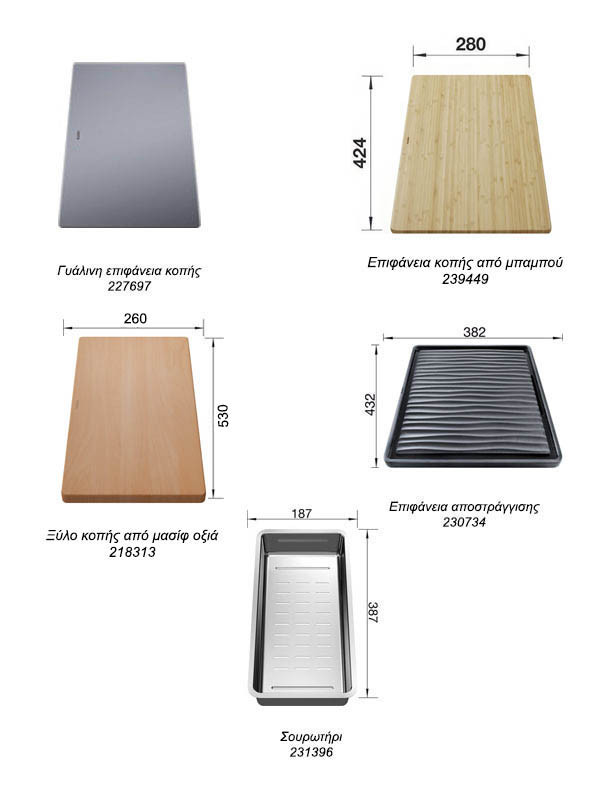 Blanco Etagon 700-IF/A Νεροχύτης Ανοξείδωτος Ένθετος