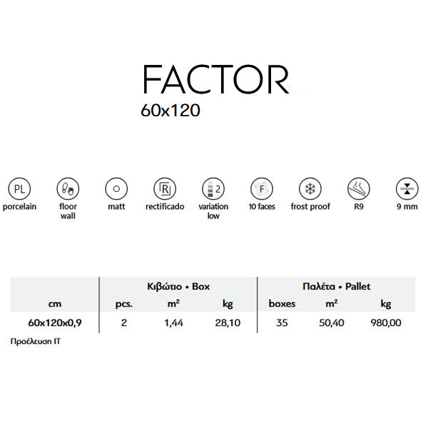 Karag Factor Cloud Πλακάκι Δαπέδου