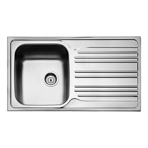 Fortinox Valley 25186-110 Νεροχύτης Ανοξείδωτος Ένθετος