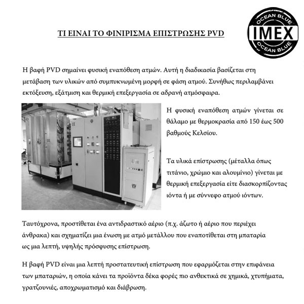 Imex Loira GCR004/NQ Μπαταρία Κουζίνας Πάγκου